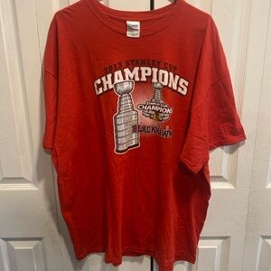 2013 Stanley cup championship Chicago Blackhawks graphic shirt
